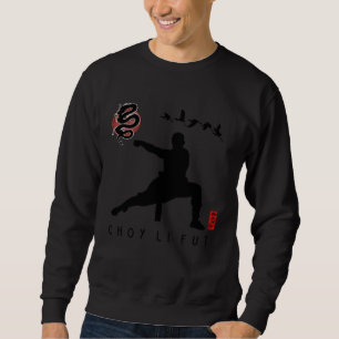 Sweatshirt Choy Li Fut Débutant Calligraphie Arts Martiaux Ch