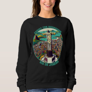 Sweatshirt Christ Rédempteur, Rio de Janeiro