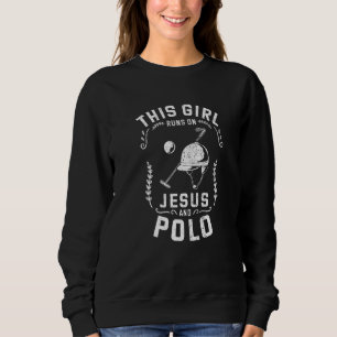 Sweatshirt Christian Cette Fille Roule Sur Jésus Et Polo