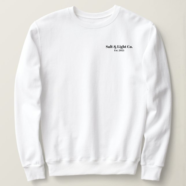 Sweatshirt Christian Crewneck (Design devant)
