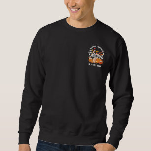 Sweatshirt Christian GRATEFUL MERCI BLESSEE Thanksgiving