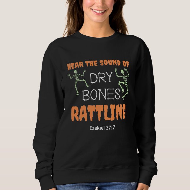 Sweatshirt Christian Halloween SÈCHE BONNES RATTLING Dames (Devant)