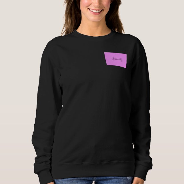 Sweatshirt Christianality defined on the back long sleeve T (Devant)