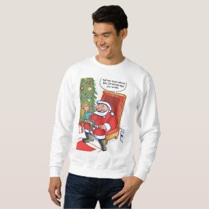 Sweatshirt Christmas Business Partners hommes blanc sweatshir