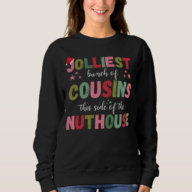 Sweatshirt Christmas Family Cousin Reunion Matching  (Devant)