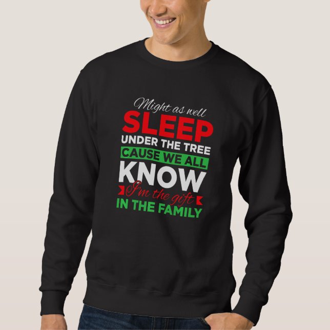 Sweatshirt Christmas Humor Men Women Favorite Person  Christm (Devant)