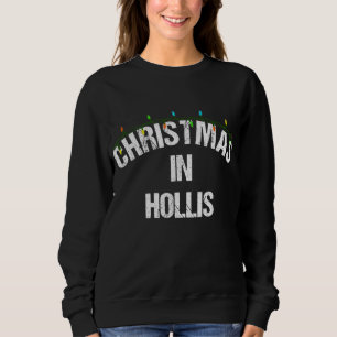 Sweatshirt Christmas in Hollis Holiday Cities Christmas Light