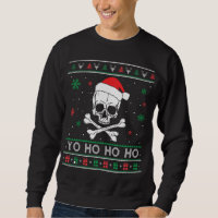 Christmas Yo ho ho UGLY Pirate Funny Pajamas Famil