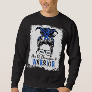 Sweatshirt Chromosome 10 guerrier Maman Blue Ribbon Sensibili