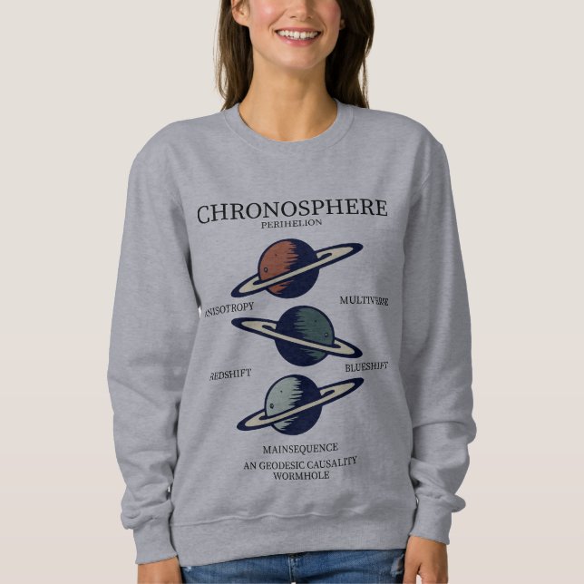 Sweatshirt Chronosphère CD (Devant)