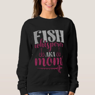 Sweatshirt Chuchoteuse de poissons alias Maman ! Maman de pêc