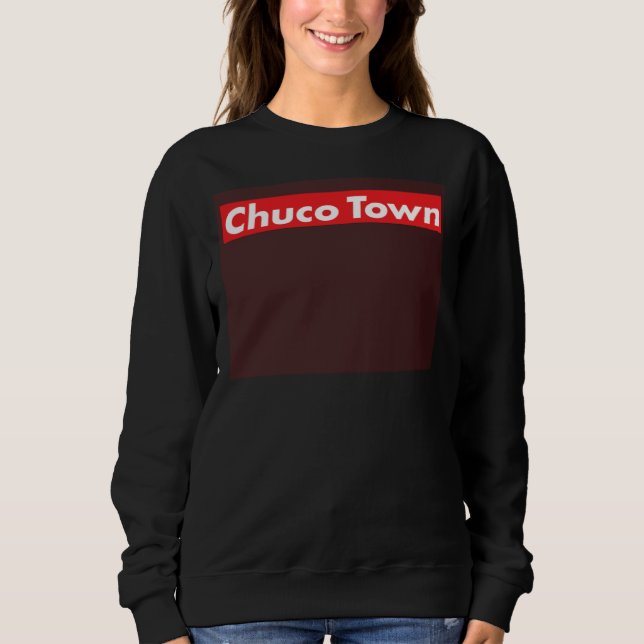 Sweatshirt CHUCO TOWN El Paso TX Minimal (Devant)