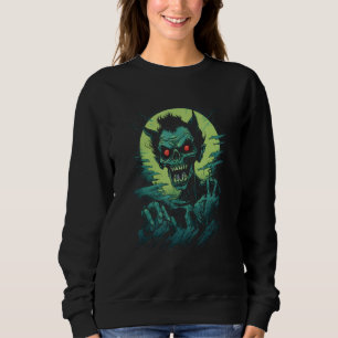 Sweatshirt Chupacabra le suceur de chèvre par Haunted Horror