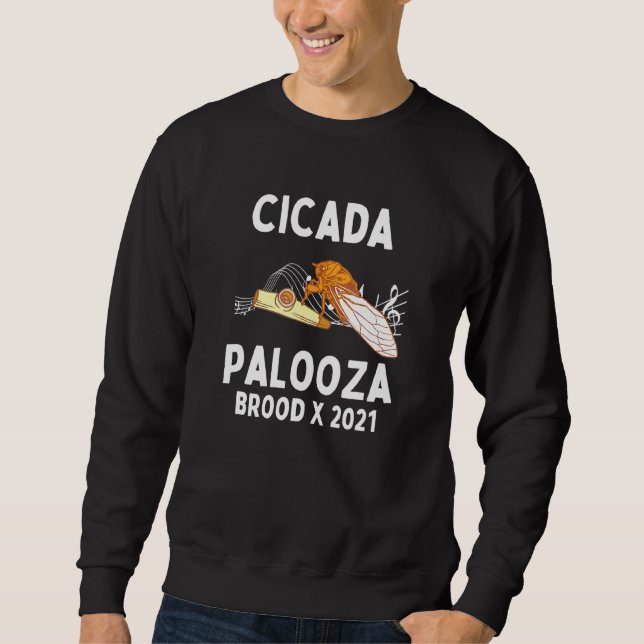 Sweatshirt Cicada Palooza (Devant)