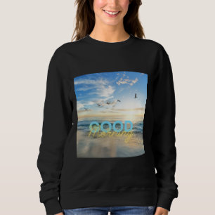Sweatshirt Ciel bleu du matin