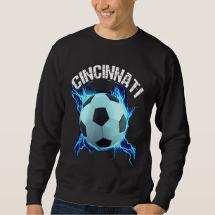 Sweatshirt Cincinnati Soccer Retro