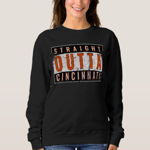 Sweatshirt Cincy 'nati Cincinnati Oh Correspondant Famille Co