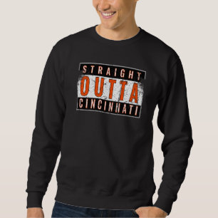 Sweatshirt Cincy 'nati Cincinnati Oh Correspondant Famille Co