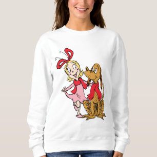 Sweatshirt Cindy Lou Who et Max le Chien