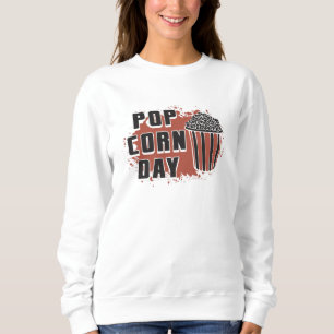 Sweatshirt Cinéma Film Popcorn Day Snack Pop Film Cadeau