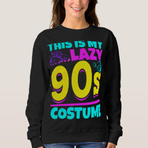 Sweatshirt Cinquante ans Retro Costume Party Musique 1990s Gé