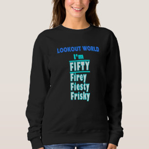 Sweatshirt Cinquante Firey Et Fiesty Tee - shirt Toit Coussin