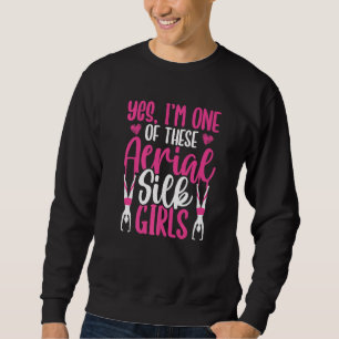 Sweatshirt Cirque aérien Danseur de soie aérienne Gymnastique