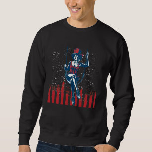 Sweatshirt Cirque Trapeze Costume Artiste 4 juillet Danseur C