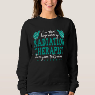 Sweatshirt Citation de la profession drôle légendaire Radiati