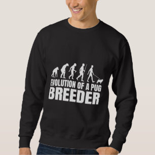 Sweatshirt Citation de l'évolution des Carlins humoristiques 