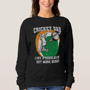 Sweatshirt Citation De Mens Cricket Sport Pour Un Indien Cric