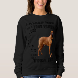 Sweatshirt Citation de Tosa Inu Maman Tosa Ken Papa Imprimer