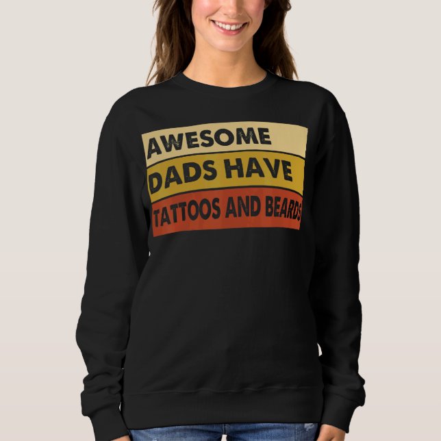 Sweatshirt Citation Fête des pères Hommes Des papas géniaux o (Devant)