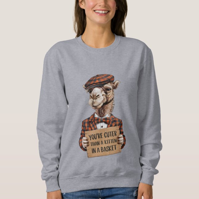 Sweatshirt Citations amusantes (Devant)