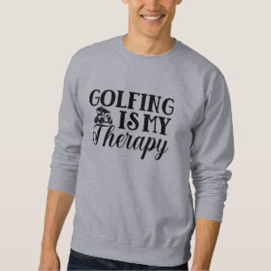 Sweatshirt Citations de golf amusantes