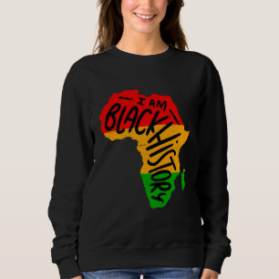 Sweatshirt Citations du Mois de l'Histoire des Noirs - JE SUI