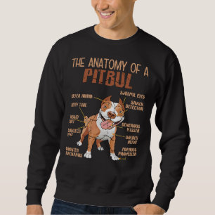 Sweatshirt Citations Pitbull Citations Pitbull Collar Chien C