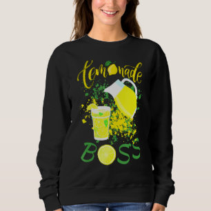 Sweatshirt Citronade Stand Boss Plaisanterie Citron Crush Jus