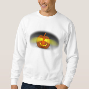 Sweatshirt Citrouille brillant -