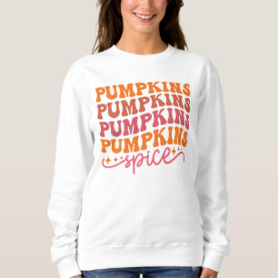 Sweatshirt Citrouille Citrouille Citrouille Citrouille Épice