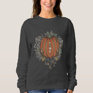 Sweatshirt Citrouille de phase lunaire