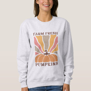 Sweatshirt Citrouille frais de ferme