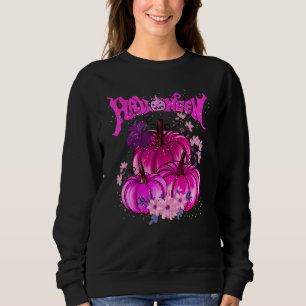 Sweatshirt Citrouille Rose Halloween Cool Pour La Célébration
