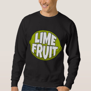 Sweatshirt Citrus de Fruit Lime Barista