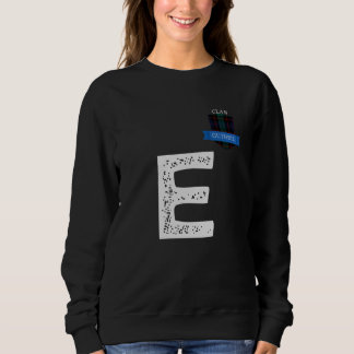 Sweatshirt Clan Guthrie E Correspondance de famille