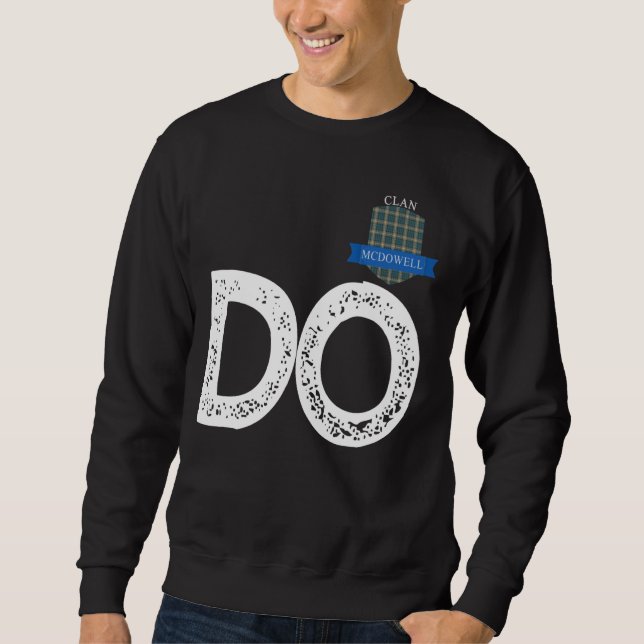 Sweatshirt Clan McDowell - Correspondance de famille D et O (Devant)
