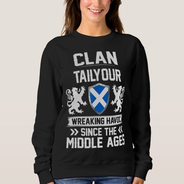 Sweatshirt Clan Tailyour Scottish Family Clan Scotland Wreaki (Devant)