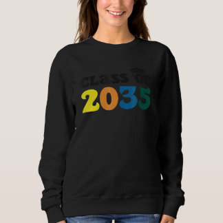 Sweatshirt Classe de 2035 Grow With Me Premier jour de l'Arg