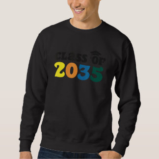 Sweatshirt Classe de 2035 Grow With Me Premier jour de l'Arg
