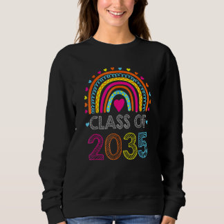 Sweatshirt Classe De 2035 Pré K Diplôme Préscolaire